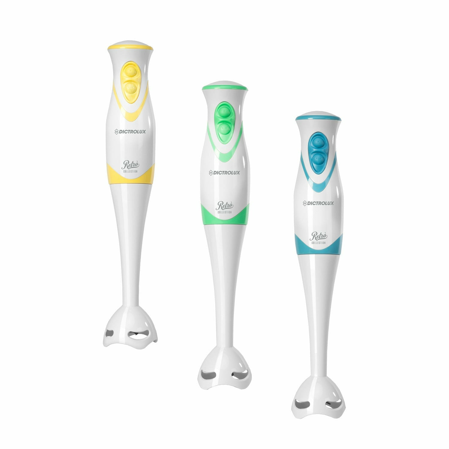 DICTROLUX - Frullatore ad Immersione Retrò Collection 300 Watt